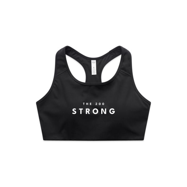 200 Strong  - WOS ACTIVE BRA TOP (AS COLOUR)  Thumbnail