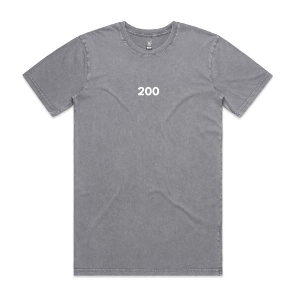 200 Strong  -  STONE WASH STAPLE TEE (AS COLOUR) Thumbnail