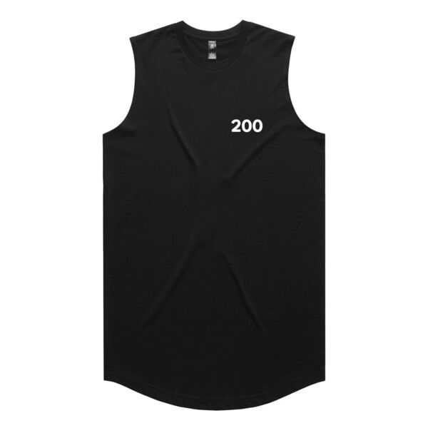 200 strong  - STAPLE CURVE TANK (AS COLOUR) Thumbnail